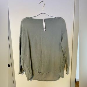 Lululemon Green Athletic Top